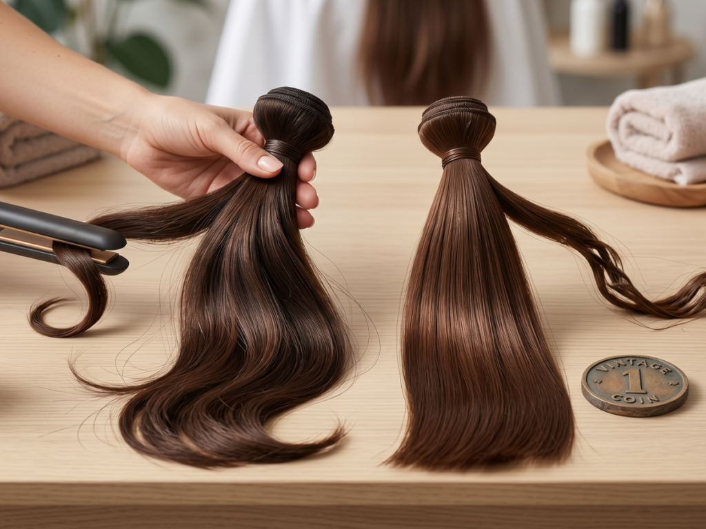 Human Hair vs. Synthetic Extensions