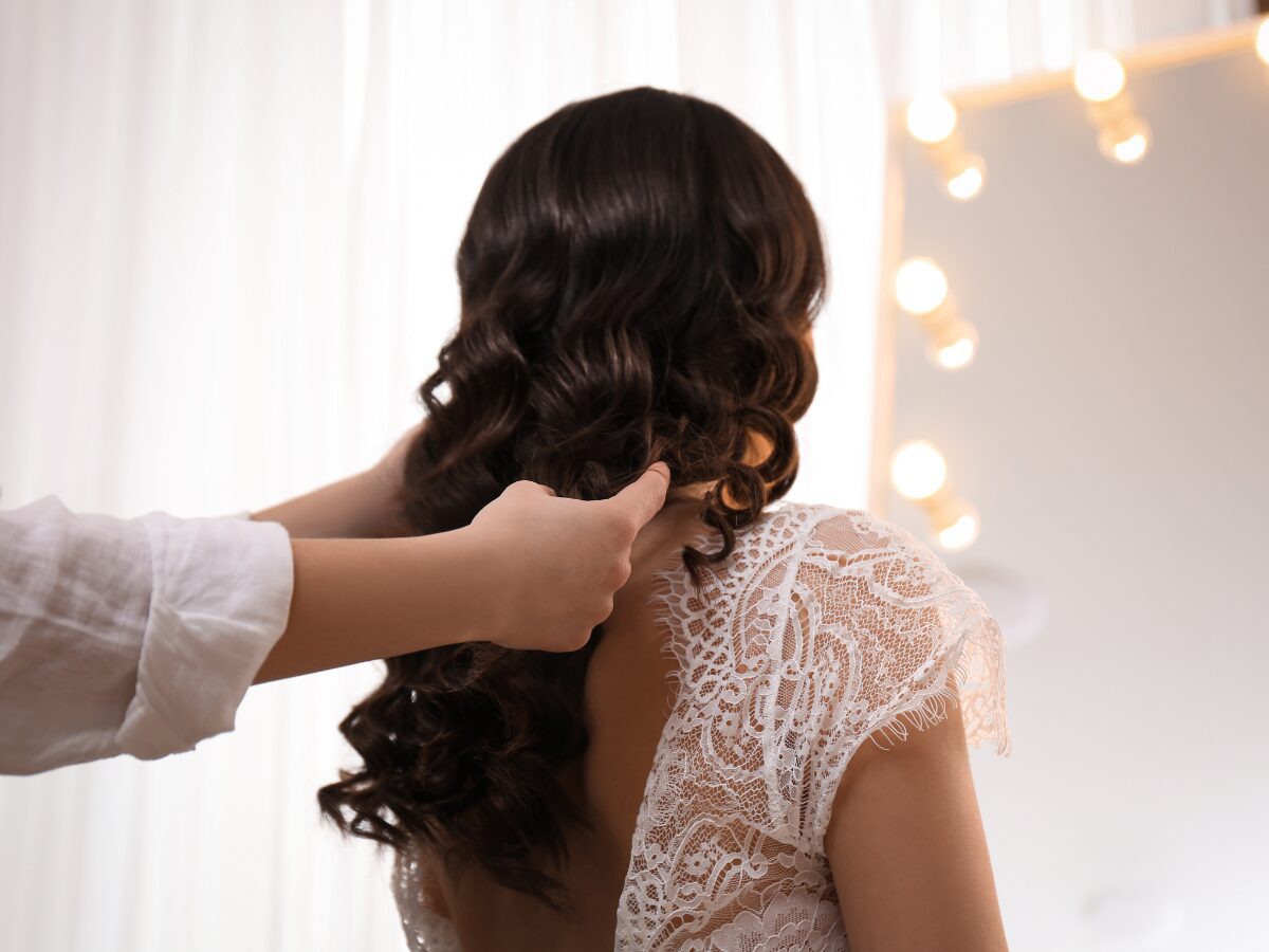 bridal hair extensions Miami