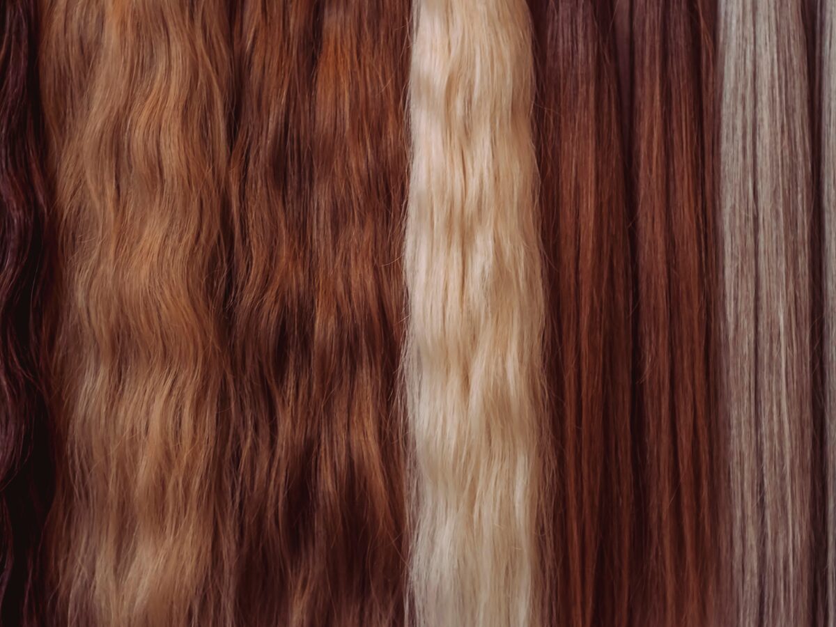 hair extension color match Miami salon