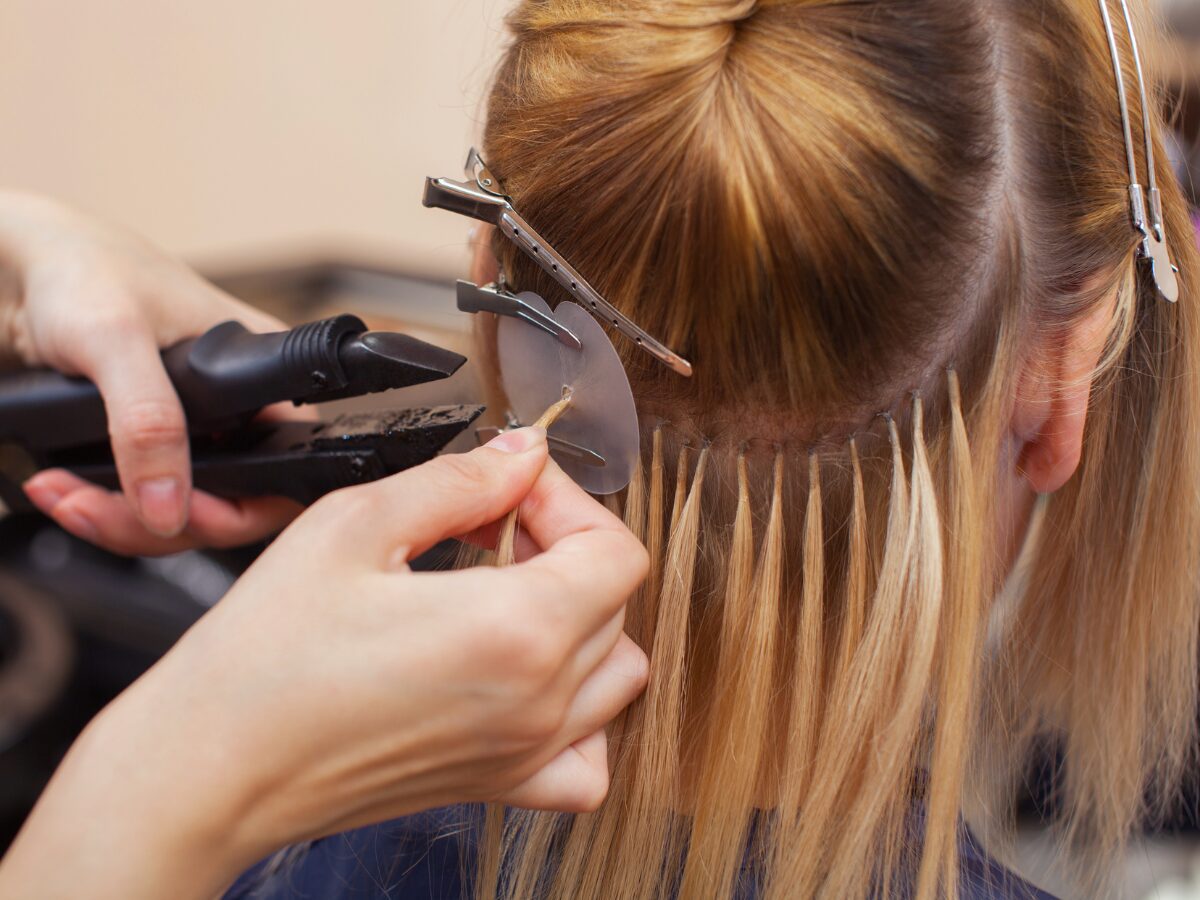keratin bond extensions Miami humidity